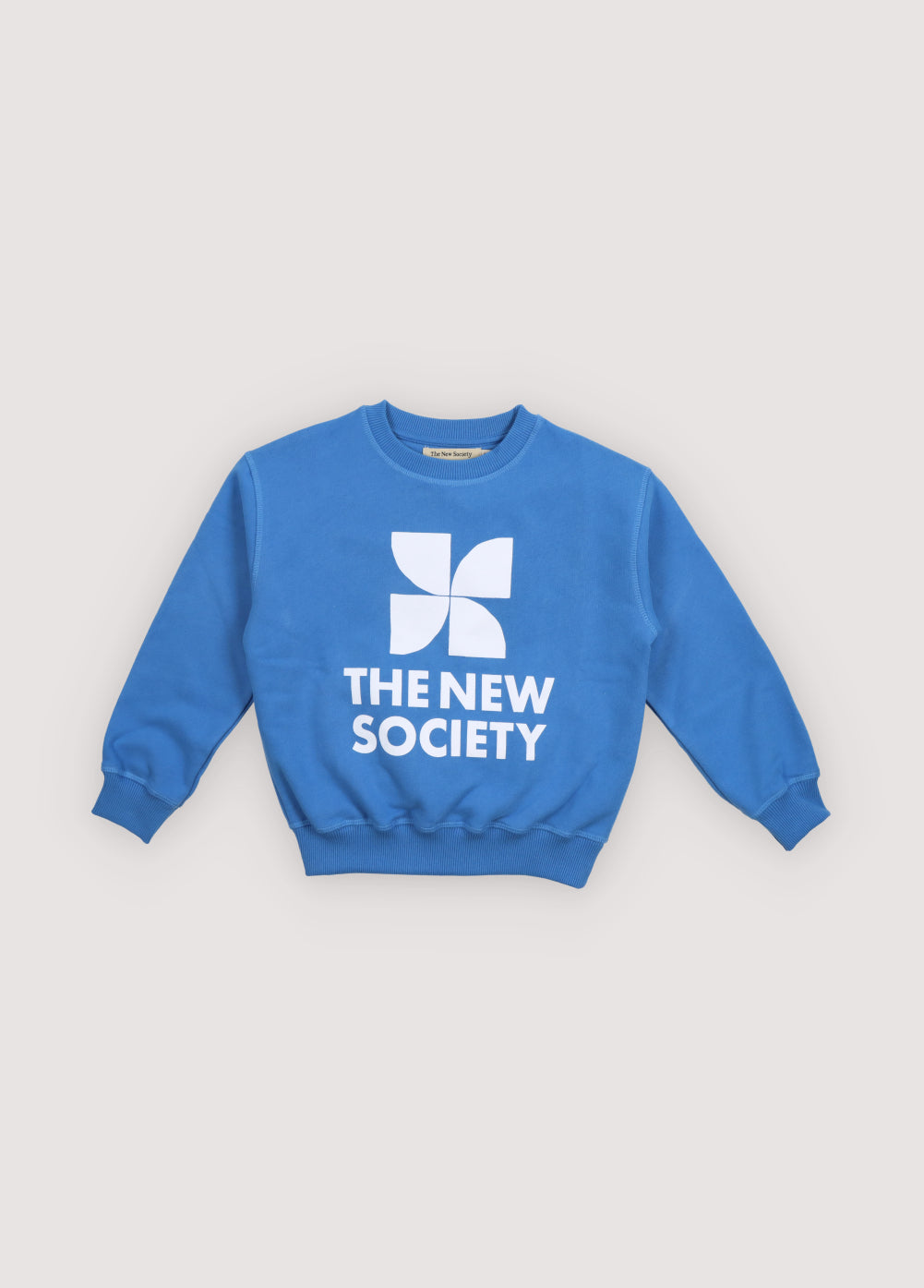 The New Society Logo Sweatshirt Iris Whisper