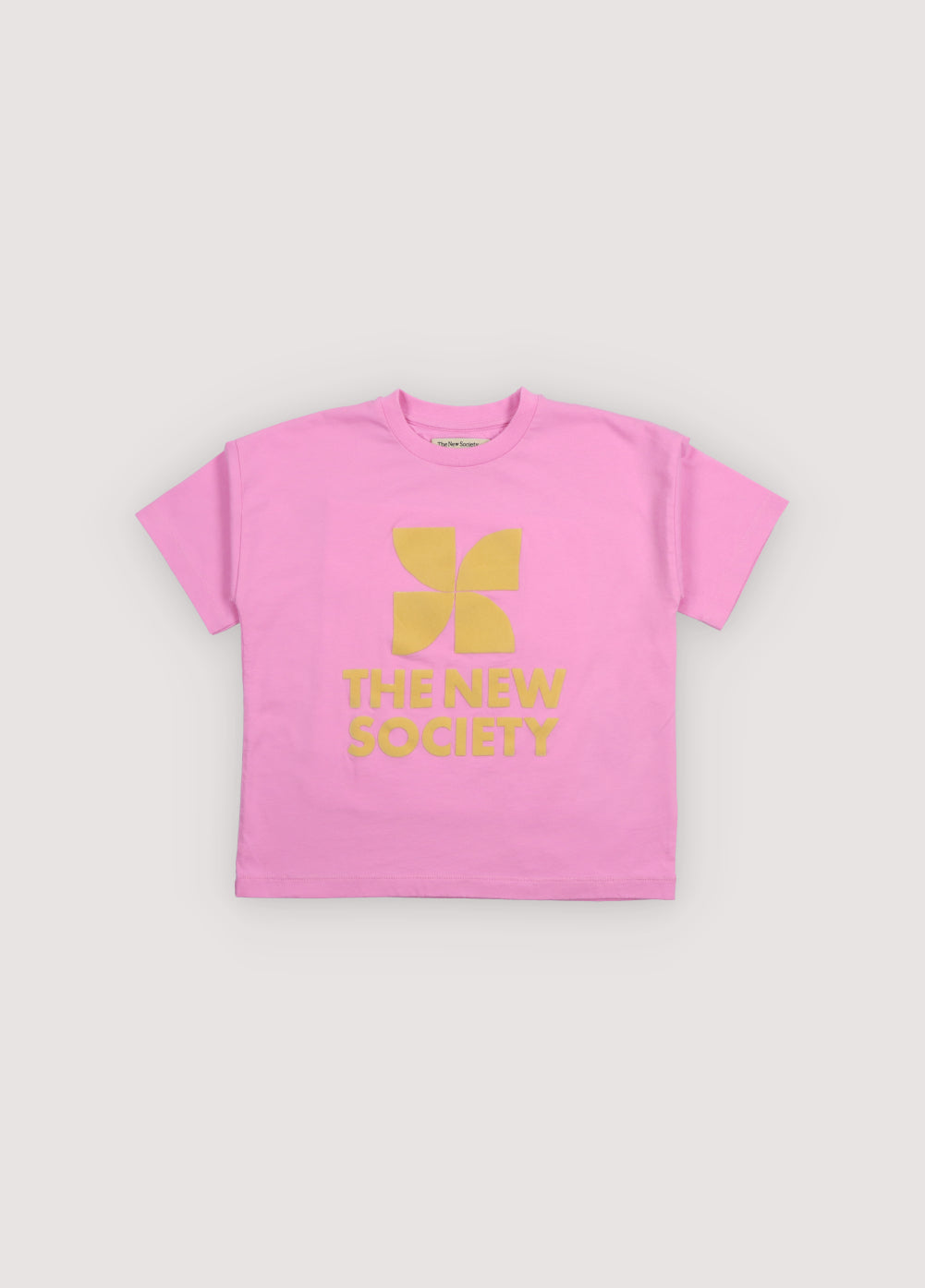 The New Society Logo T-shirt Pink Lavander