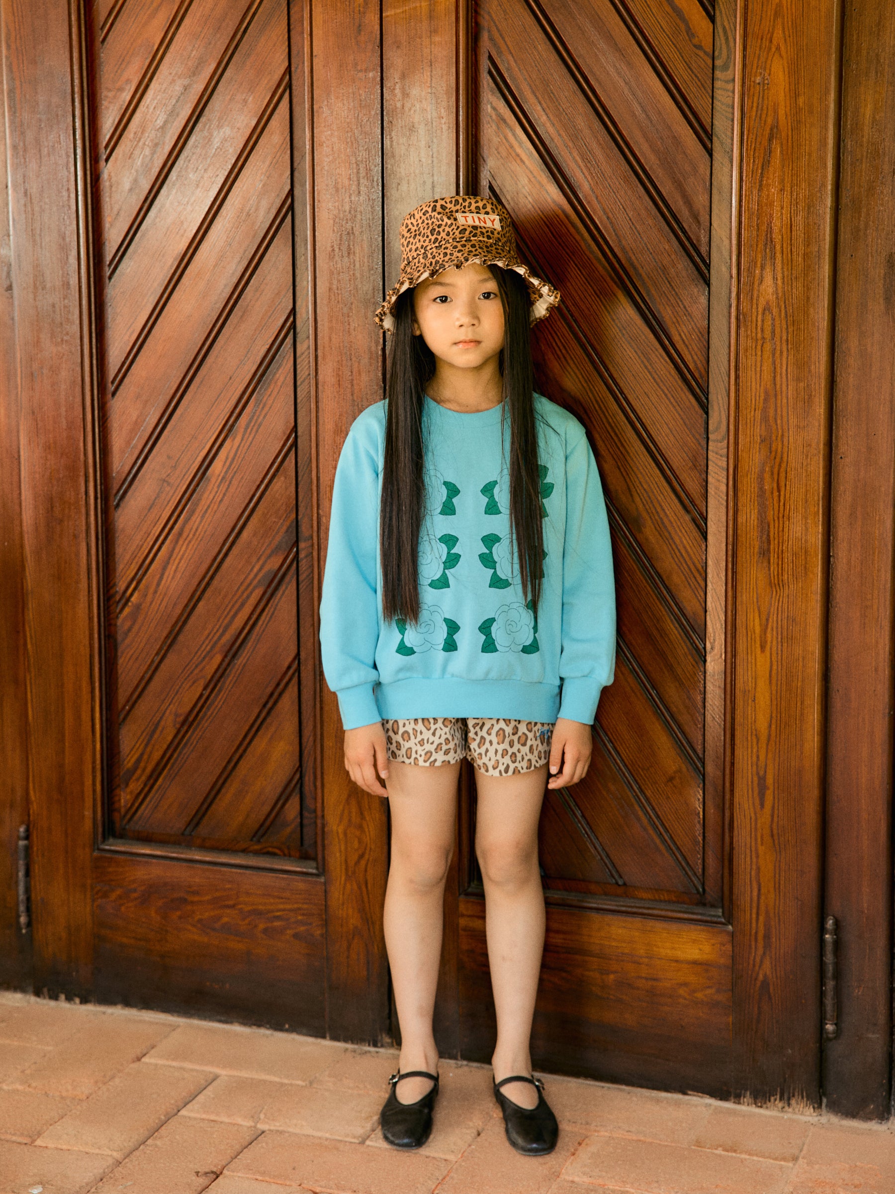 Tiny Cottons Animal Print Smock Shorts