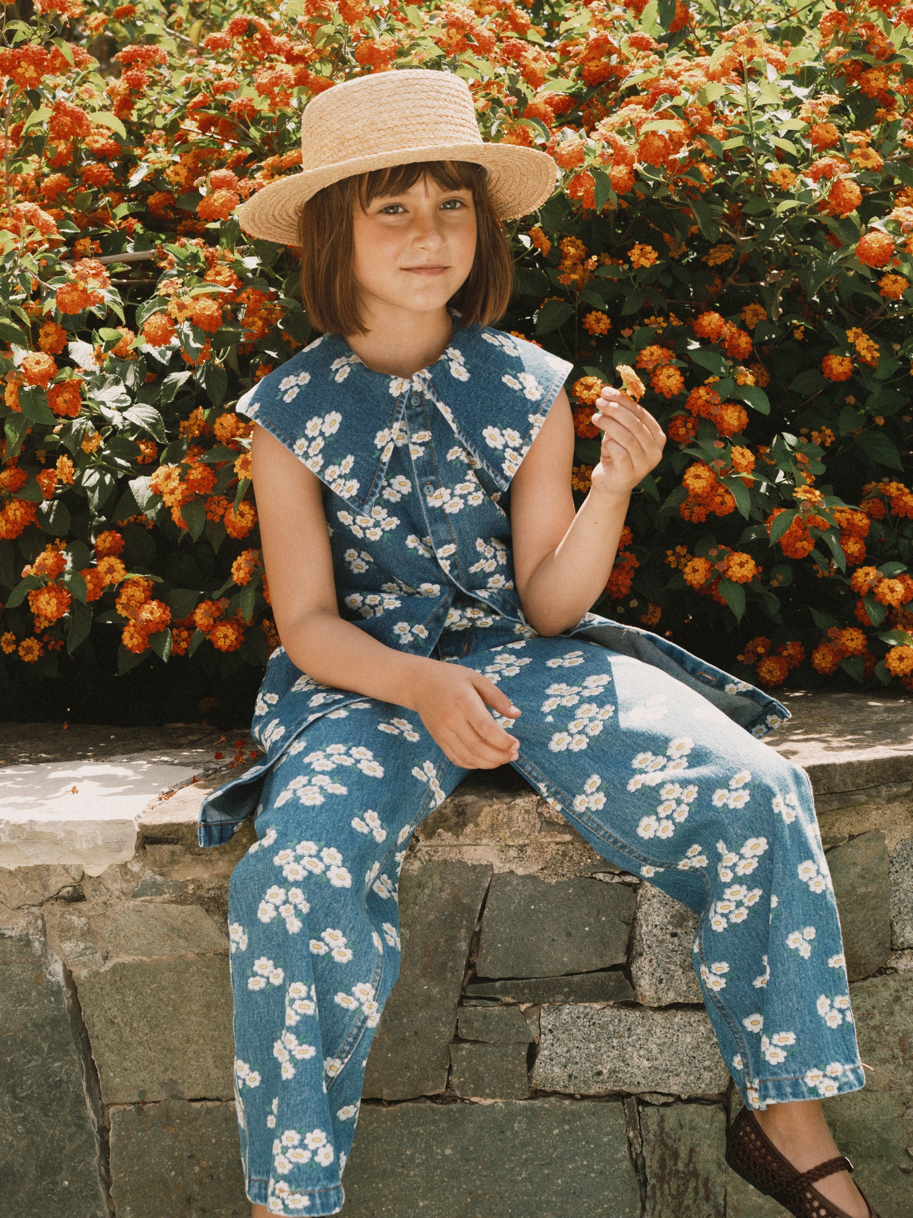 Tiny Cottons Blossoms Denim Jeans