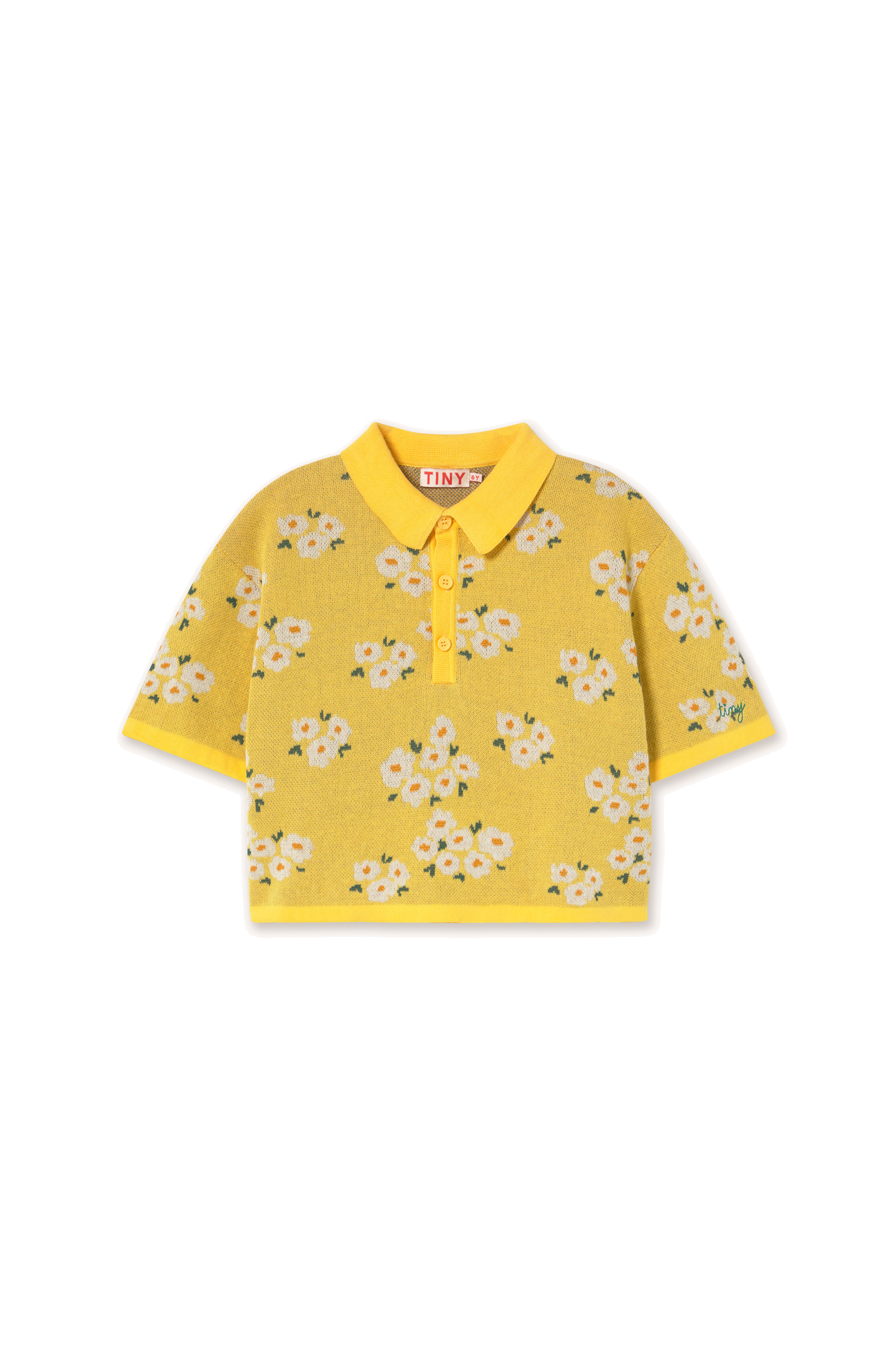 Tiny Cottons Blossoms Sweater Polo shirt