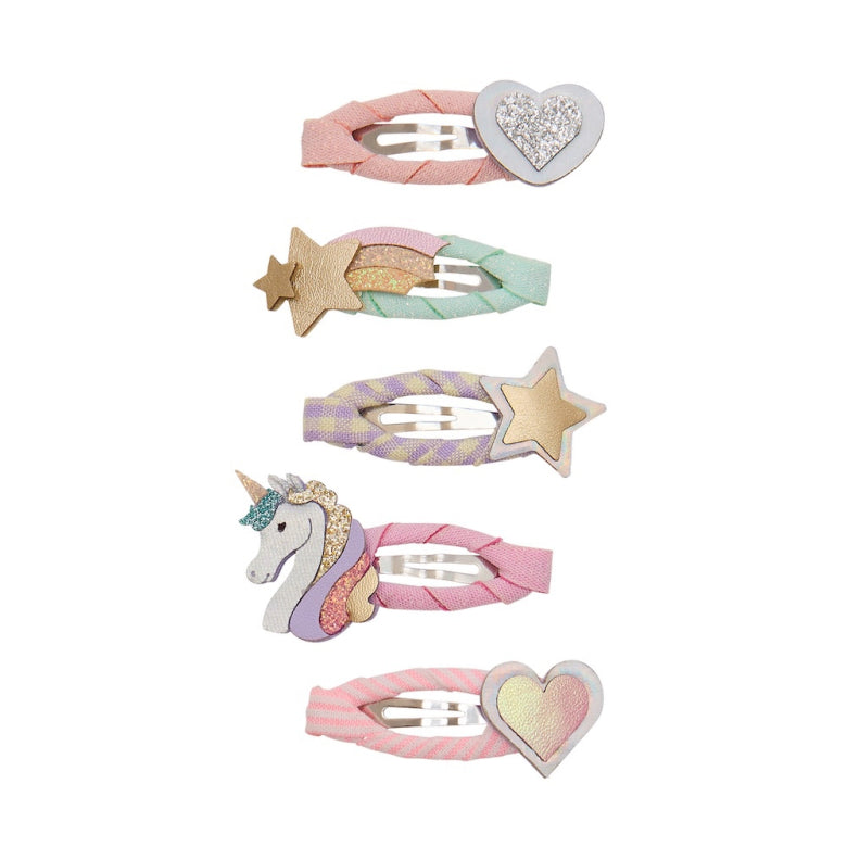 Mimi & Lula Dreamy Unicorn 5 Pack Mini Clips