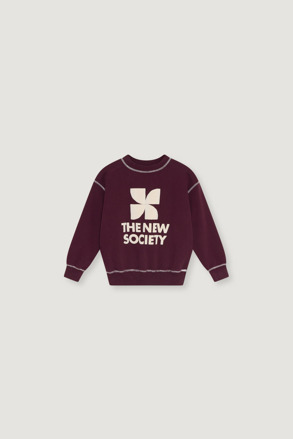 The New Society Logo Sweatshirt Winetasting Unisex