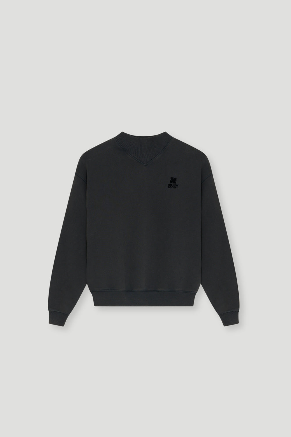 The New Society Logo Teen Sweatshirt Moonless Night