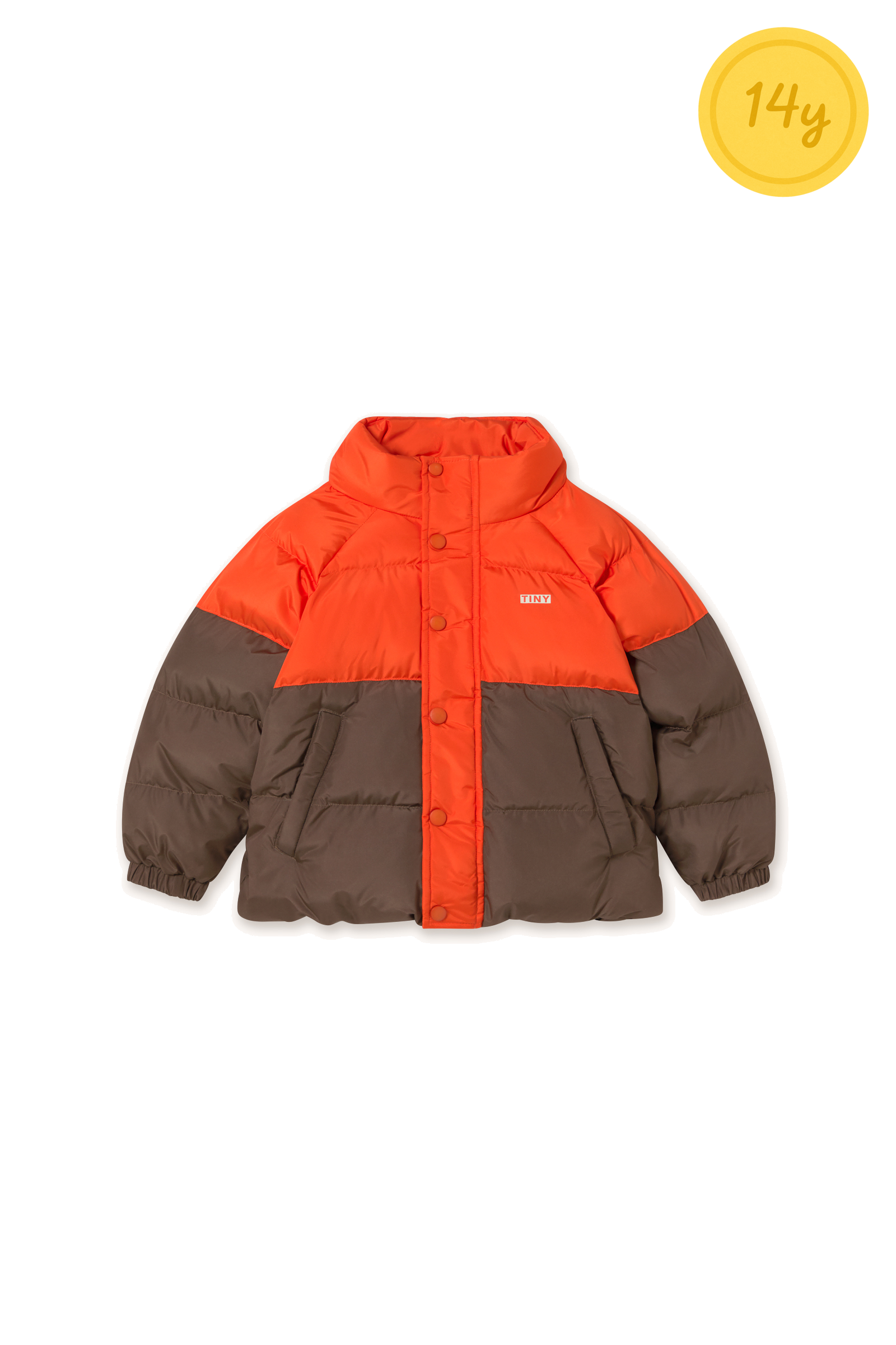 Tiny Cottons Color Block Short Padded Jacket