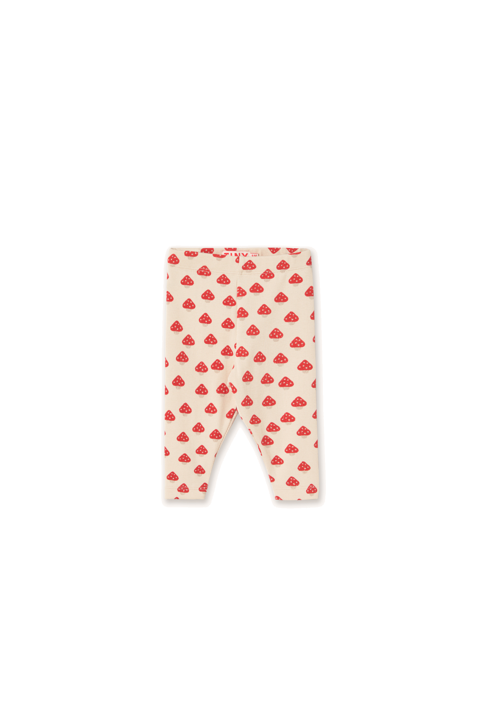 Tiny Cottons Mini Mushrooms Rib Baby Pants