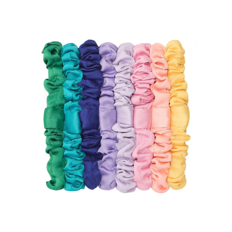 Mimi & Lula Bright Satin Scrunchies