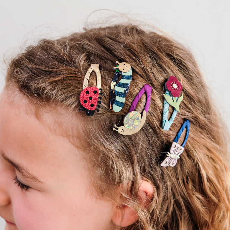 Mimi & Lula Winter Mini Beasts Mini Hair Clips