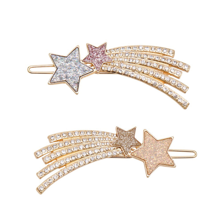 Mimi & Lula Dazzle Shoothing Star Snap Hair Clips