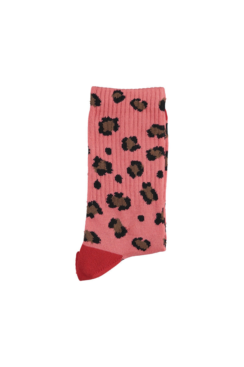 Piupiuchick Socks| Pink W/ Animal Print