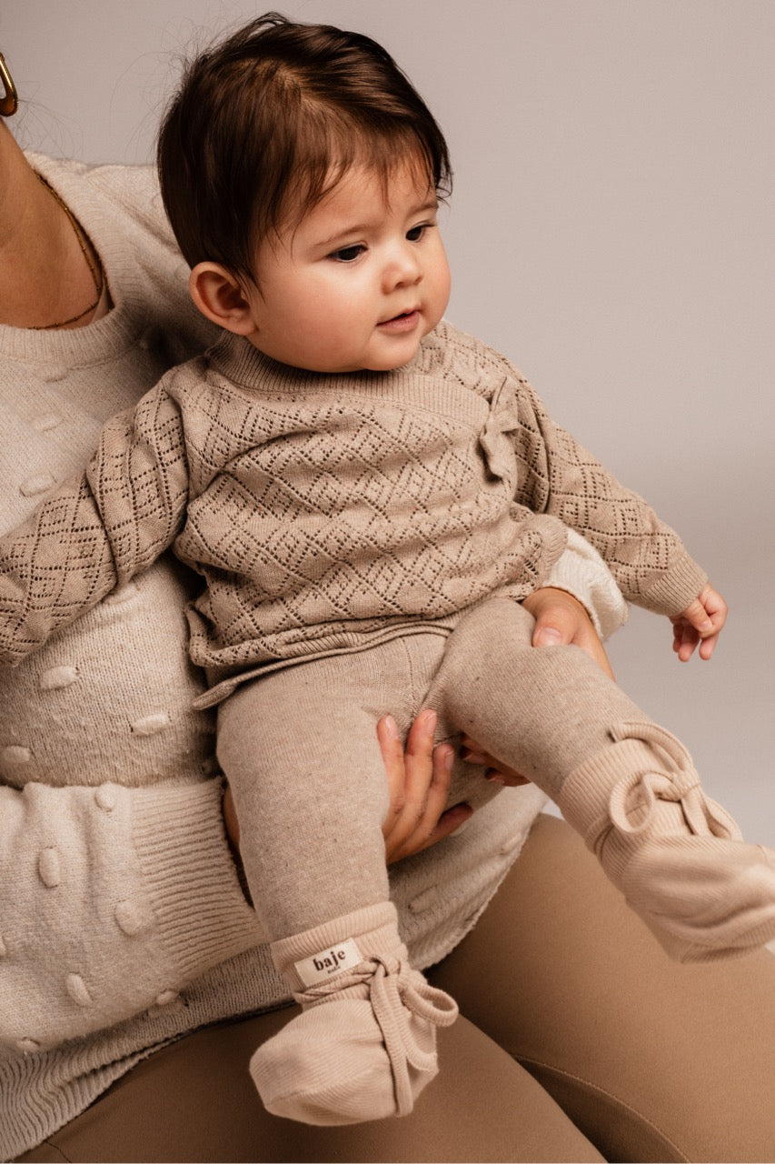 Baje Studio Sous Sand Dessert Multi Col. Baby broek