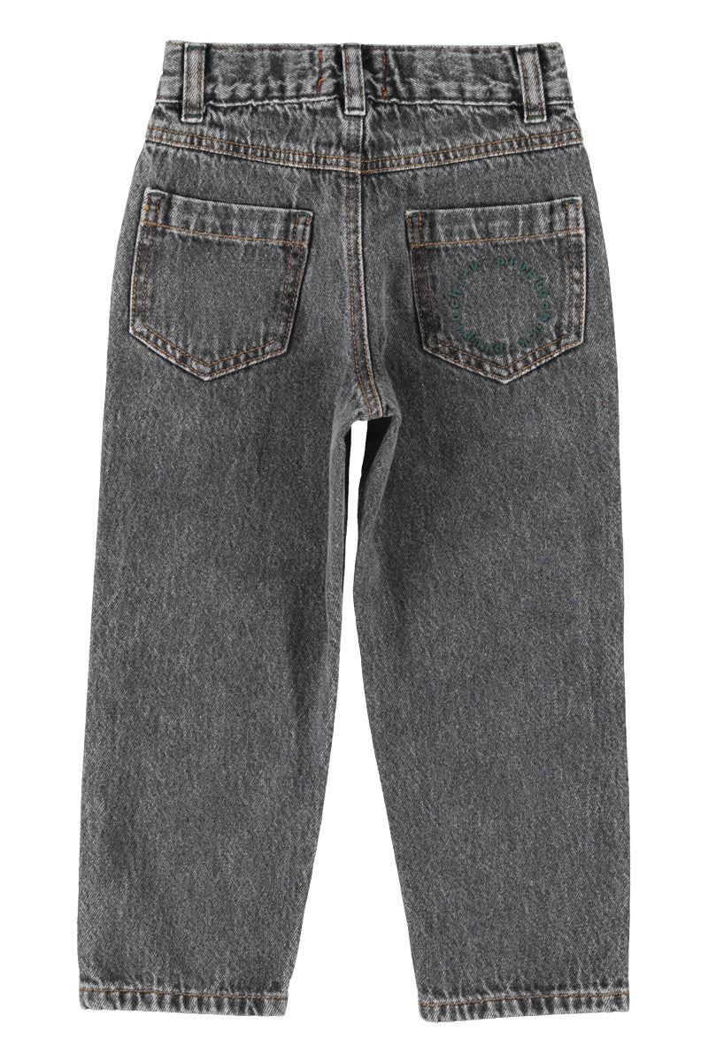 Piupiuchick Unisex Trousers Grey Denim