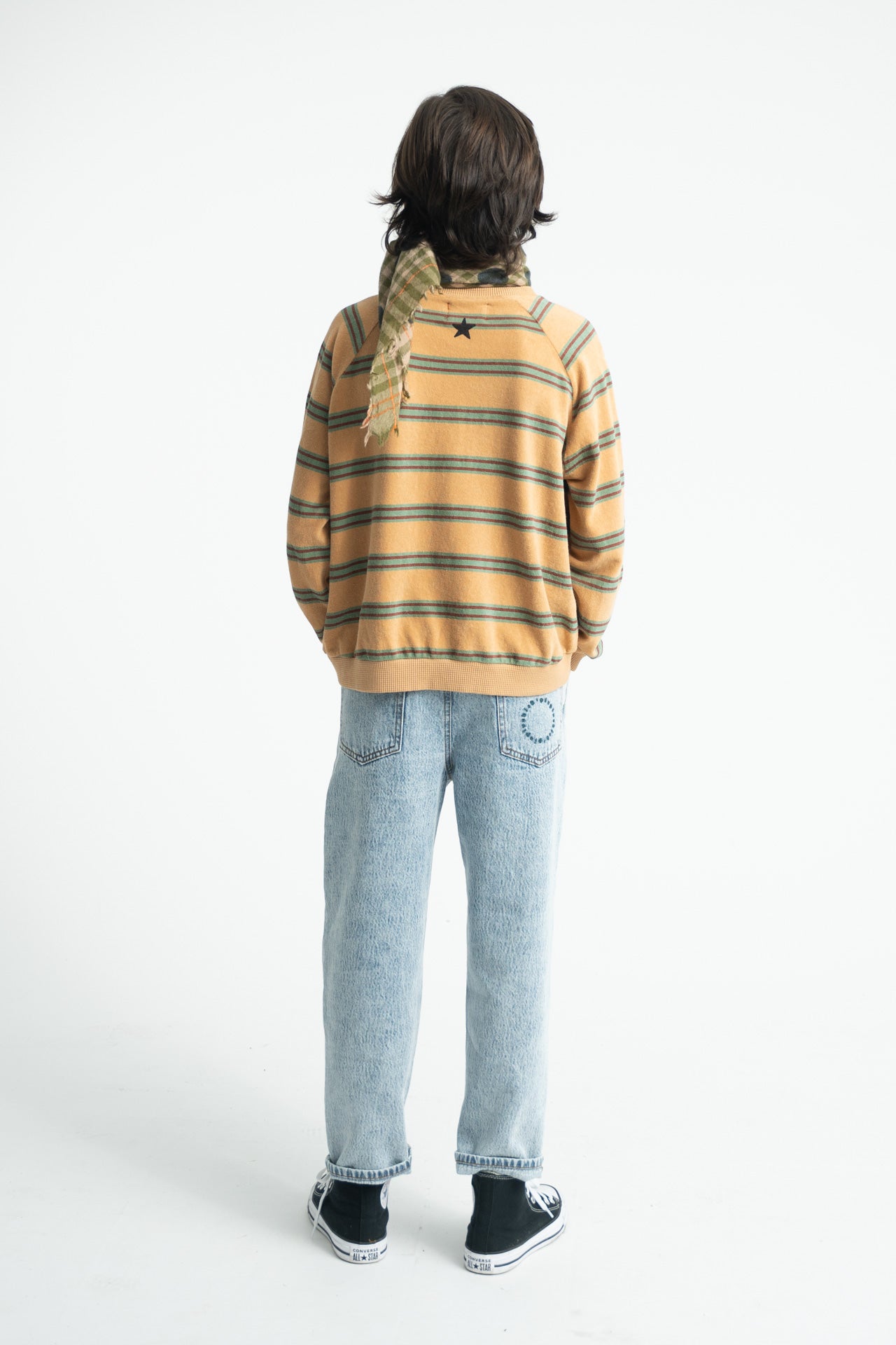 Piupiuchick Unisex Trousers | Fadded Light Blue Denim