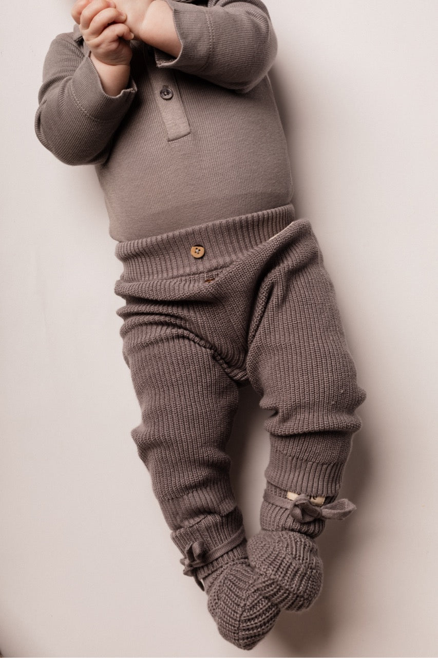 Baje Studio Wil Grey Steel Baby Broek Boys
